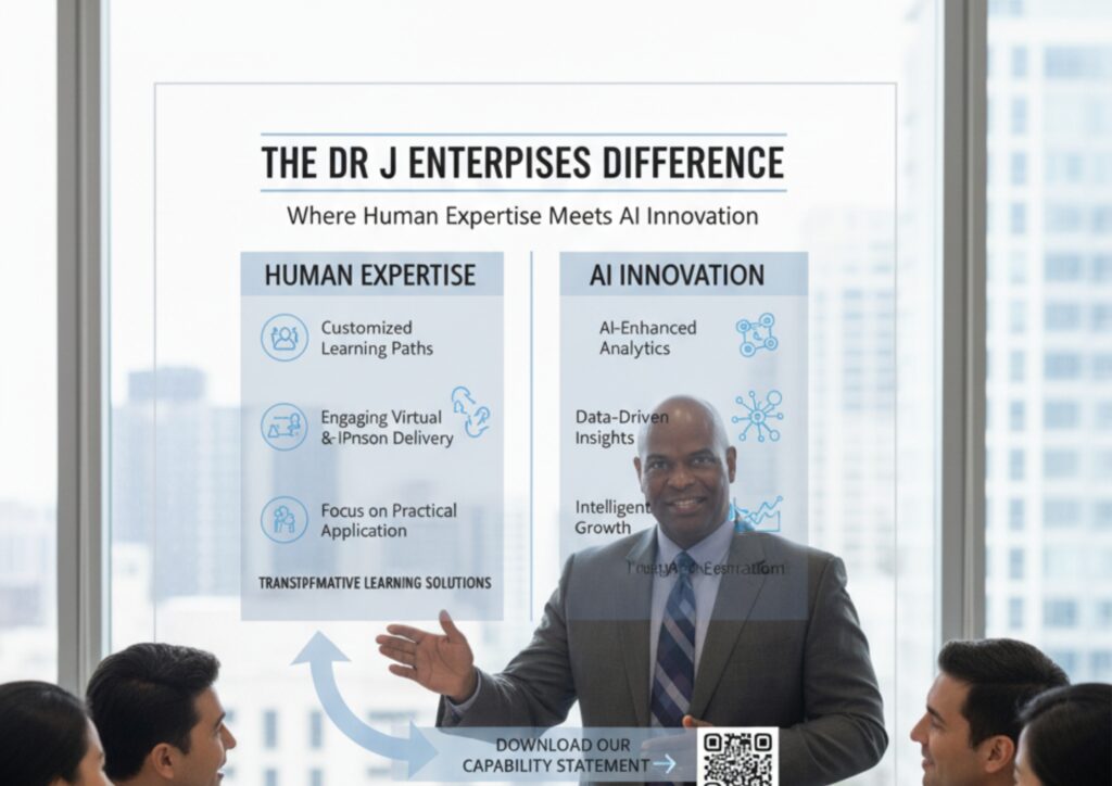 The Dr J Enterprises Difference: Where Human Expertise Meets AI Innovation